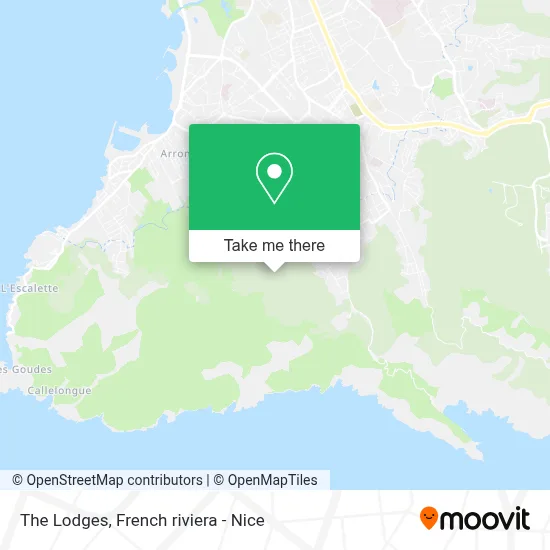 Les Loges map
