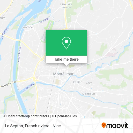 Le Septan map