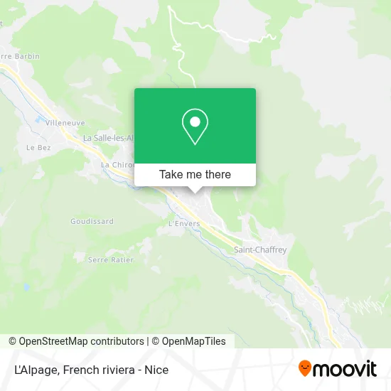 L'Alpage map