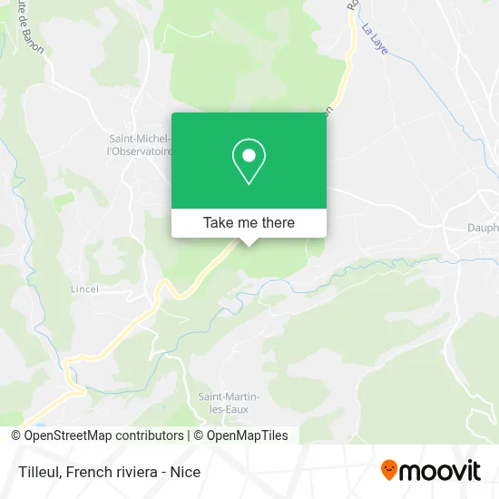 Tilleul map
