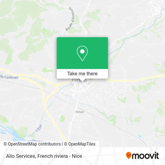 Allo Services map