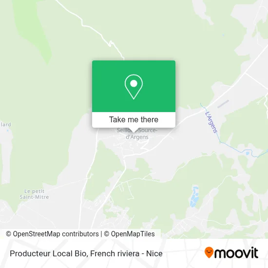 Producteur Local Bio map
