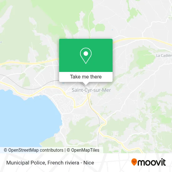 Police Municipale map
