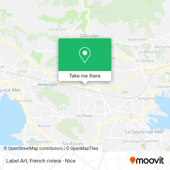 Label Art map