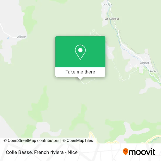 Colle Basse map