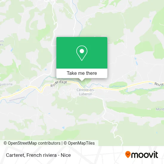 Carteret map