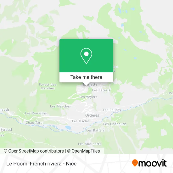 Le Poom map