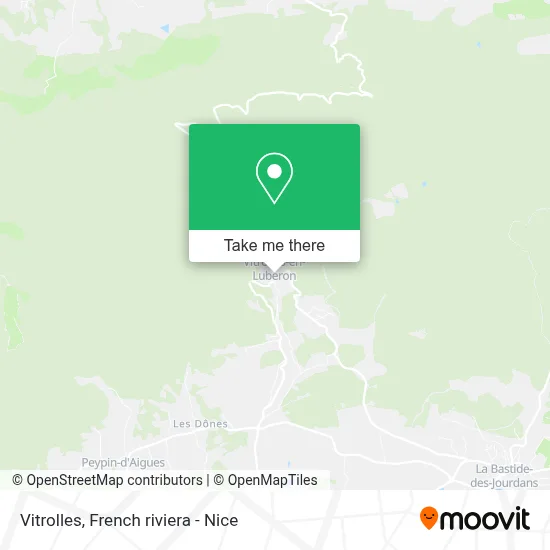 Vitrolles map