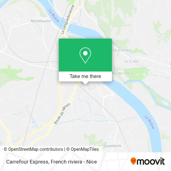 Carrefour Express map