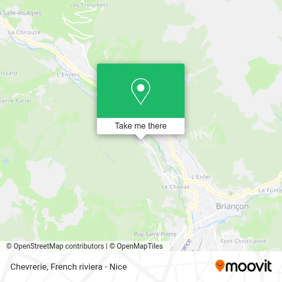 Chevrerie map