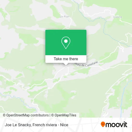 Joe Le Snacky map