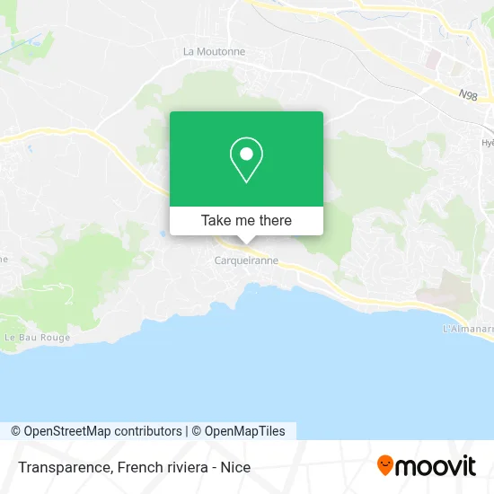 Transparence map