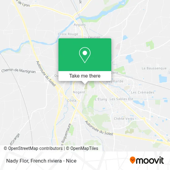Nady Flor map