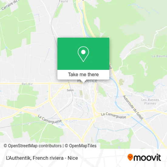 L'Authentik map