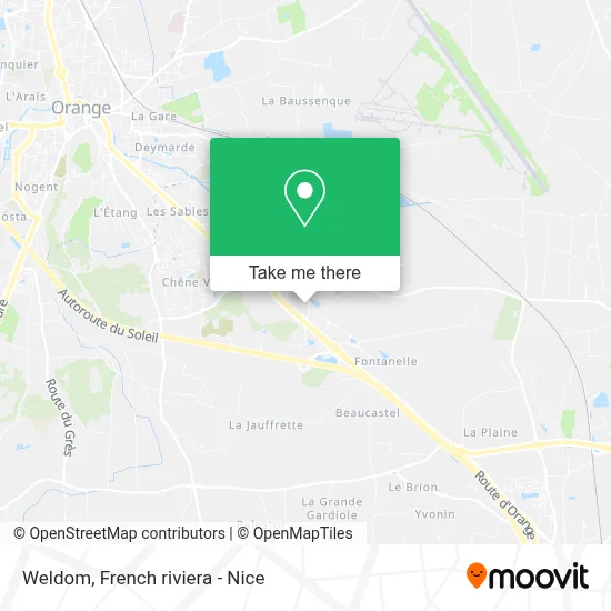 Weldom map
