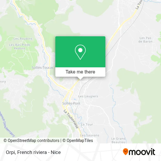 Orpi map