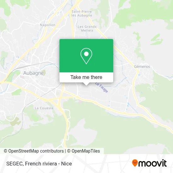 Segec map