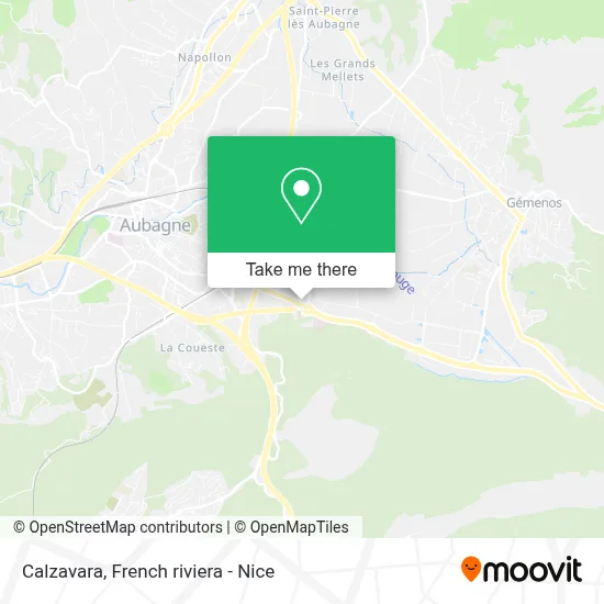 Calzavara map
