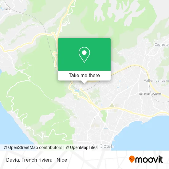 Davia map