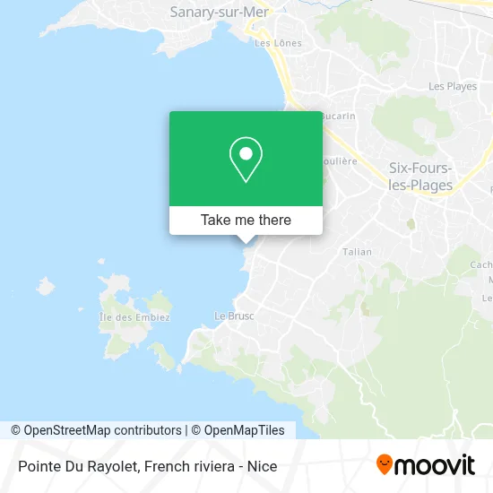 Pointe Du Rayolet map
