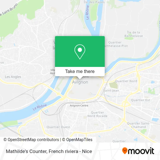 Le Comptoir De Mathilde map