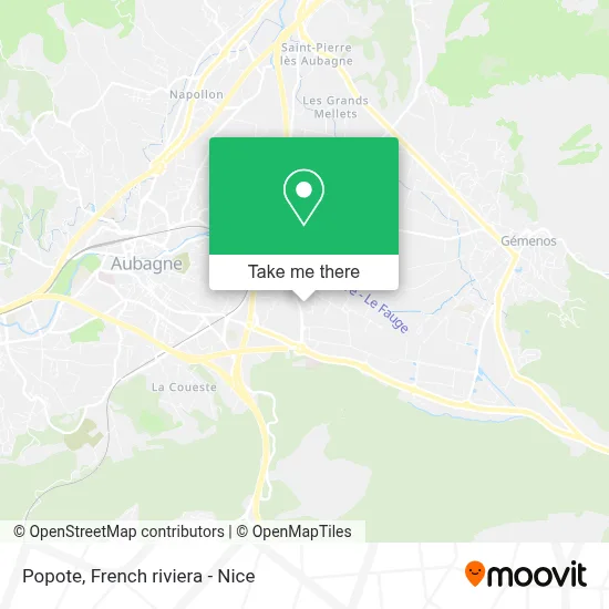 Popote map
