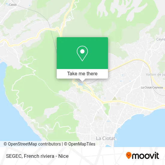 Segec map