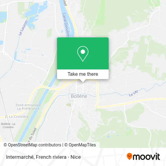 Intermarché map