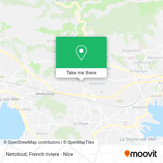 Mapa Netoitout