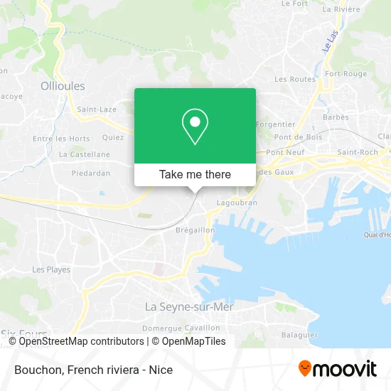 Bouchon map