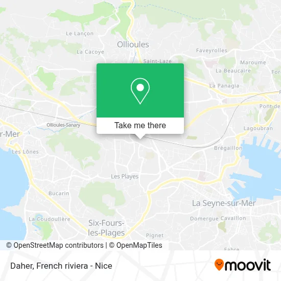 Daher map