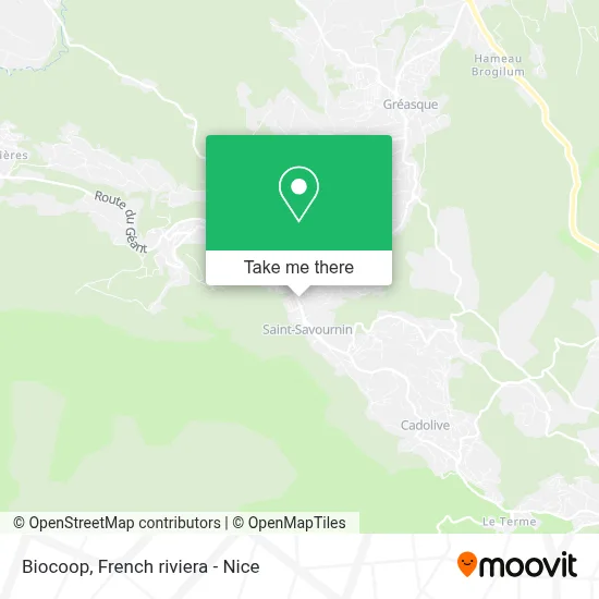 Biocoop map