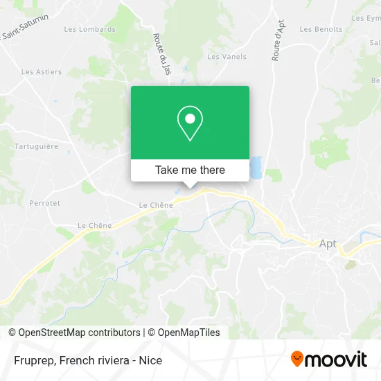 Fruprep map