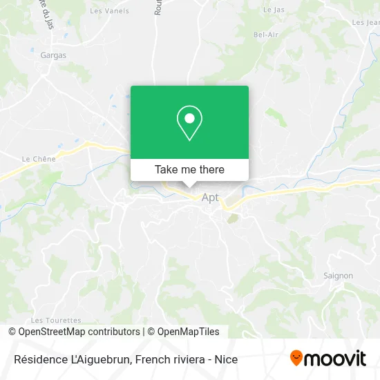 Résidence L'Aiguebrun map