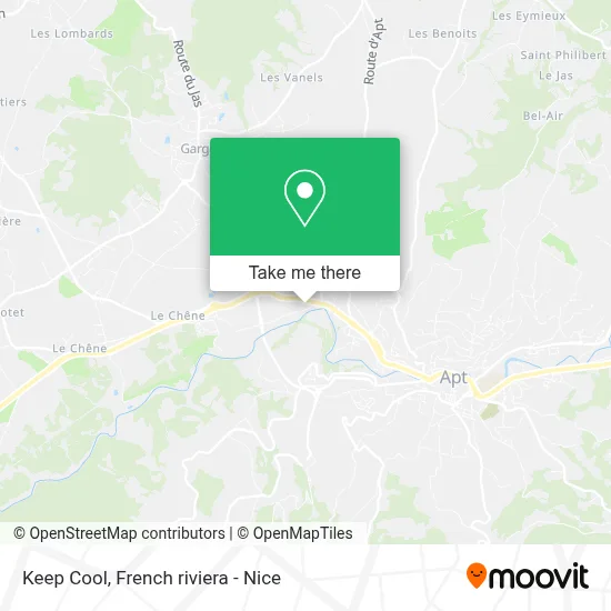 Keep Cool map