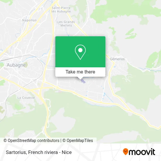 Sartorius map