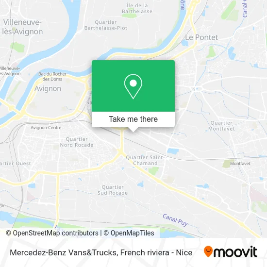 Mercedez-Benz Vans&Trucks map