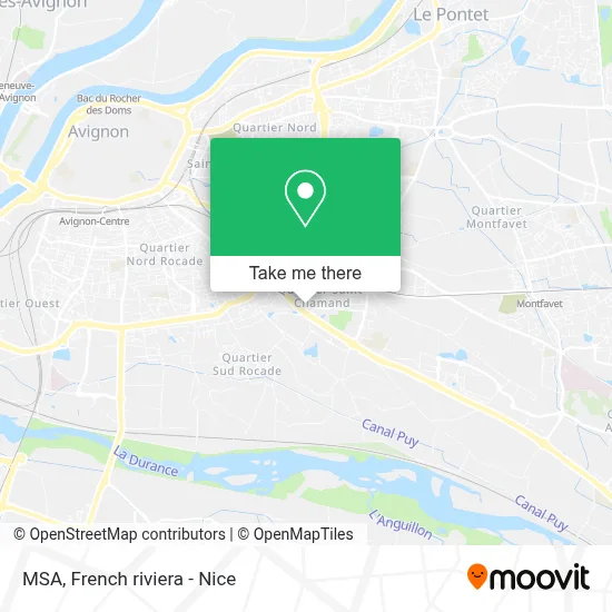 Msa map
