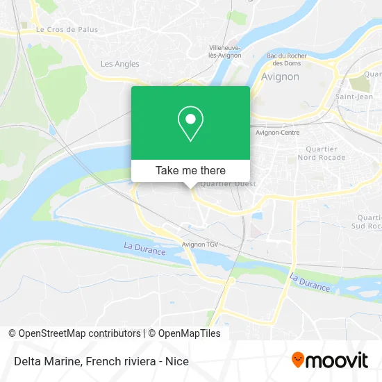 Delta Marine map