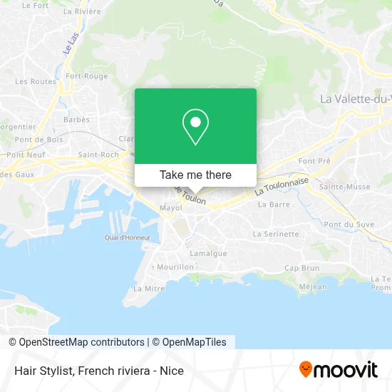 Hair Stylist map
