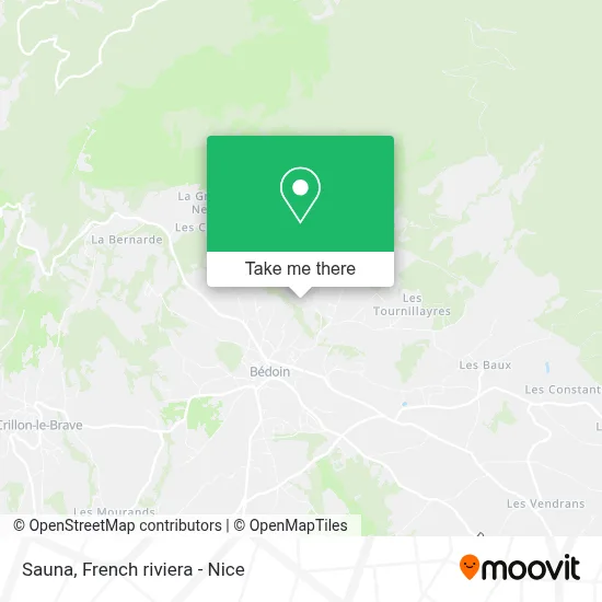 Sauna map
