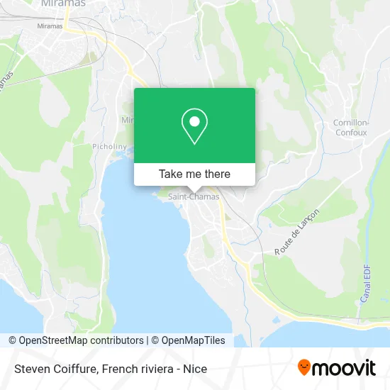 Steven Coiffure map