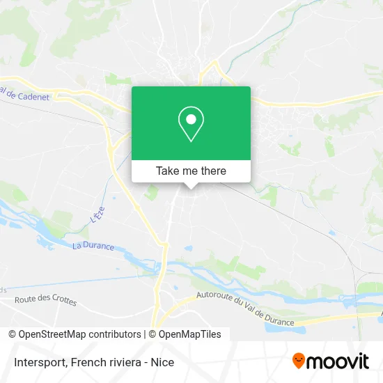 Intersport map