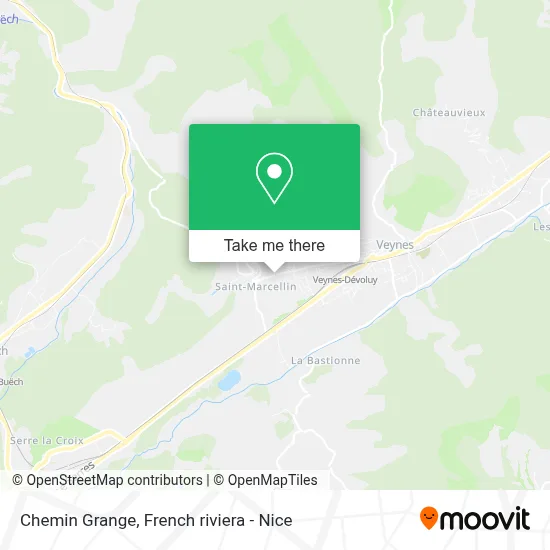 Chemin Grange map