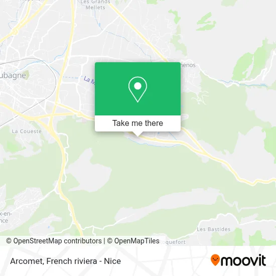Arcomet map