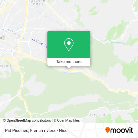 Pid Piscines map