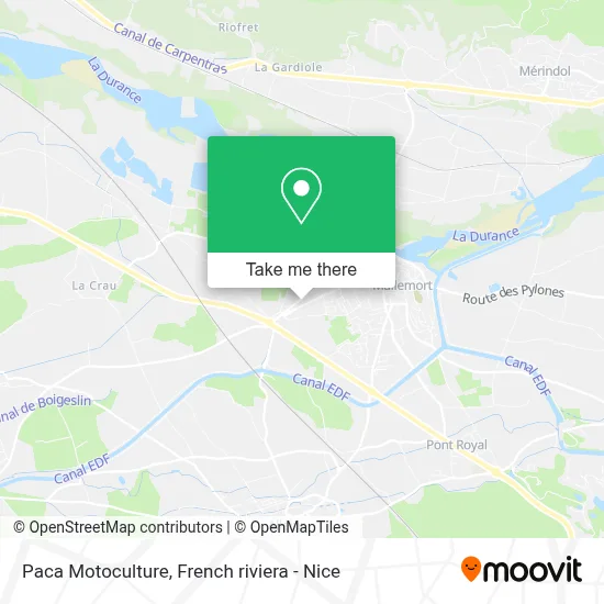 Paca Motoculture map
