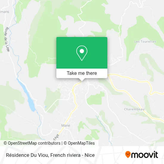 Résidence Du Viou map