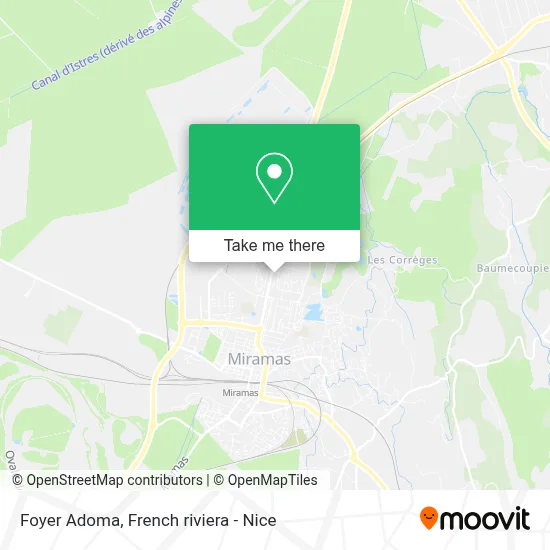 Foyer Adoma map
