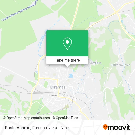 Poste Annexe map